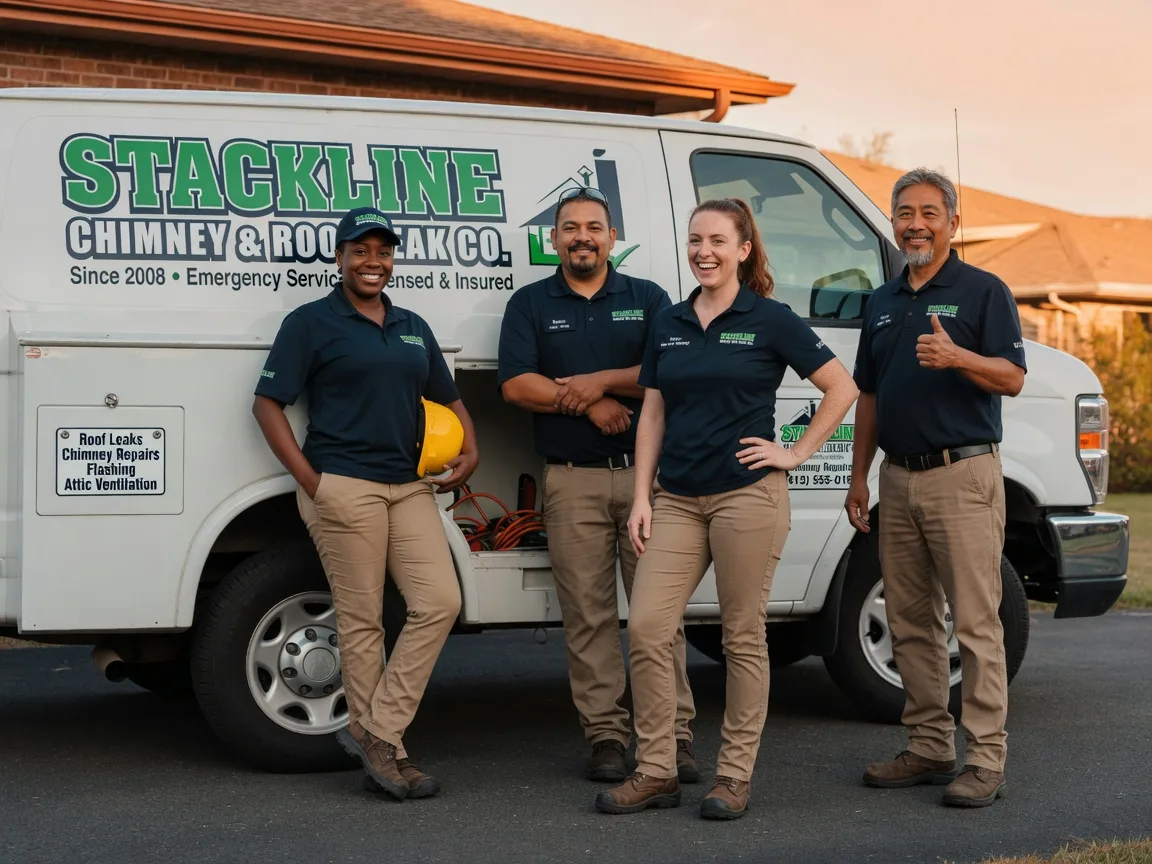 Chimney flashing repair company in Sabina, OH